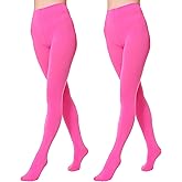 EVERSWE 2 Pairs Pack Women's Opaque Tights