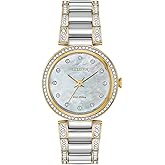 Citizen Ladies' Classic Crystal Eco-Drive Watch, 3-Hand, Mother-of-Pearl Dial