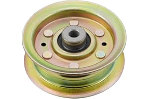 Parts Camp 532173438 Flat Idler Pulley for Husqvarna/AYP/Craftsman 104360X 131494 173438 532173438 John Deere AM103287 AM103480 AM108923 AM37321 Stens 280-623 Mower Pulley for 42" Decks