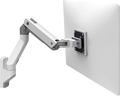 Ergotron HX Single Ultrawide Monitor Arm VESA Wall Mount up to 49" 9.1-19.1kg