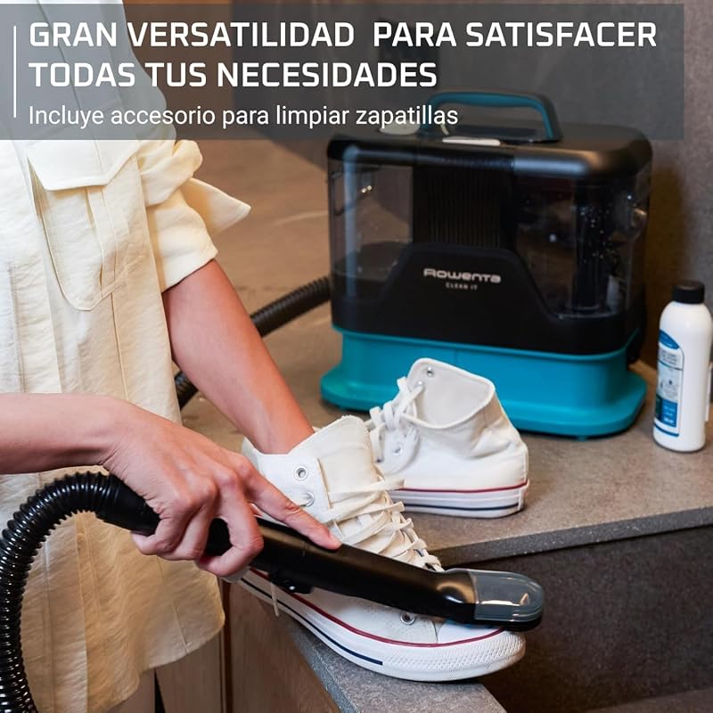 Clean It, Aspiradora tapicerías 750 W, 6 Acc, Hasta 13,5 kPa