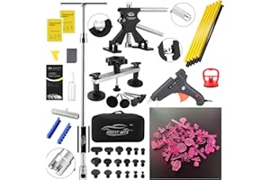 DentWiz Automotive Dent Puller Kit,Paintless Dent Removal Kit for Dent Repair,Dent Repair Kit with Dent Puller Adjustable dent Lifter,Dent Remover Tool for Car Dent Removal Dent Remover Tool for Car