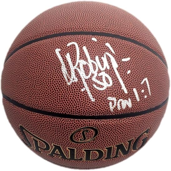 david robinson signed basketball