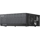 SilverStone Technology Home Theater Computer Case (HTPC) with Faux Aluminum Design for ATX/Micro-ATX Motherboards (SST-GD09B-