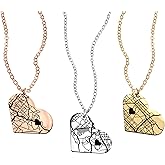 Personalized Map Necklace, Custom Engraved Jewelry for Mom, Long Distance Couple Necklace, Gift for Women – LH-MAP