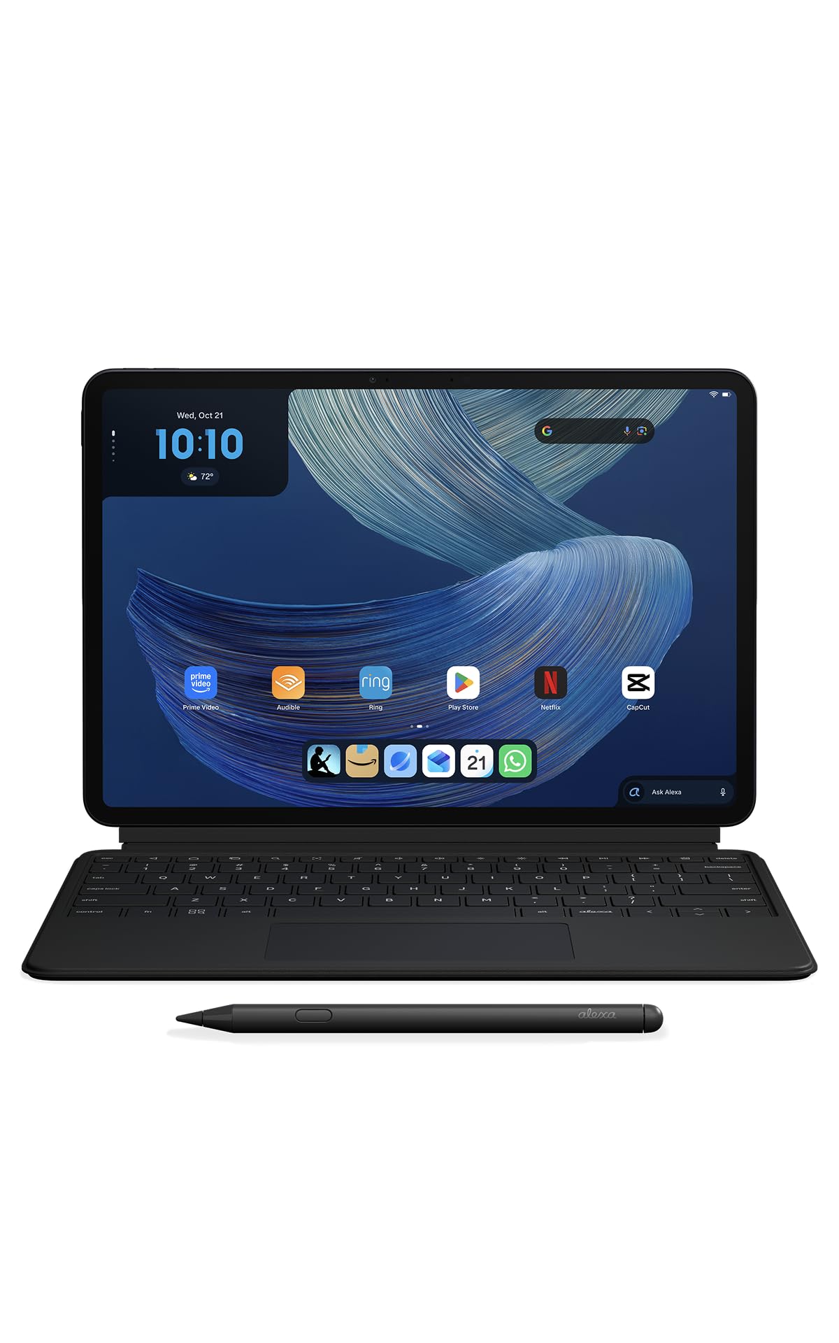 Amazon Alexa Tablet 12 Pro Nanomatte display (All-new) Productivity Bundle with Alexa Tablet Pro Pen and Pro Keyboard, 16GB R