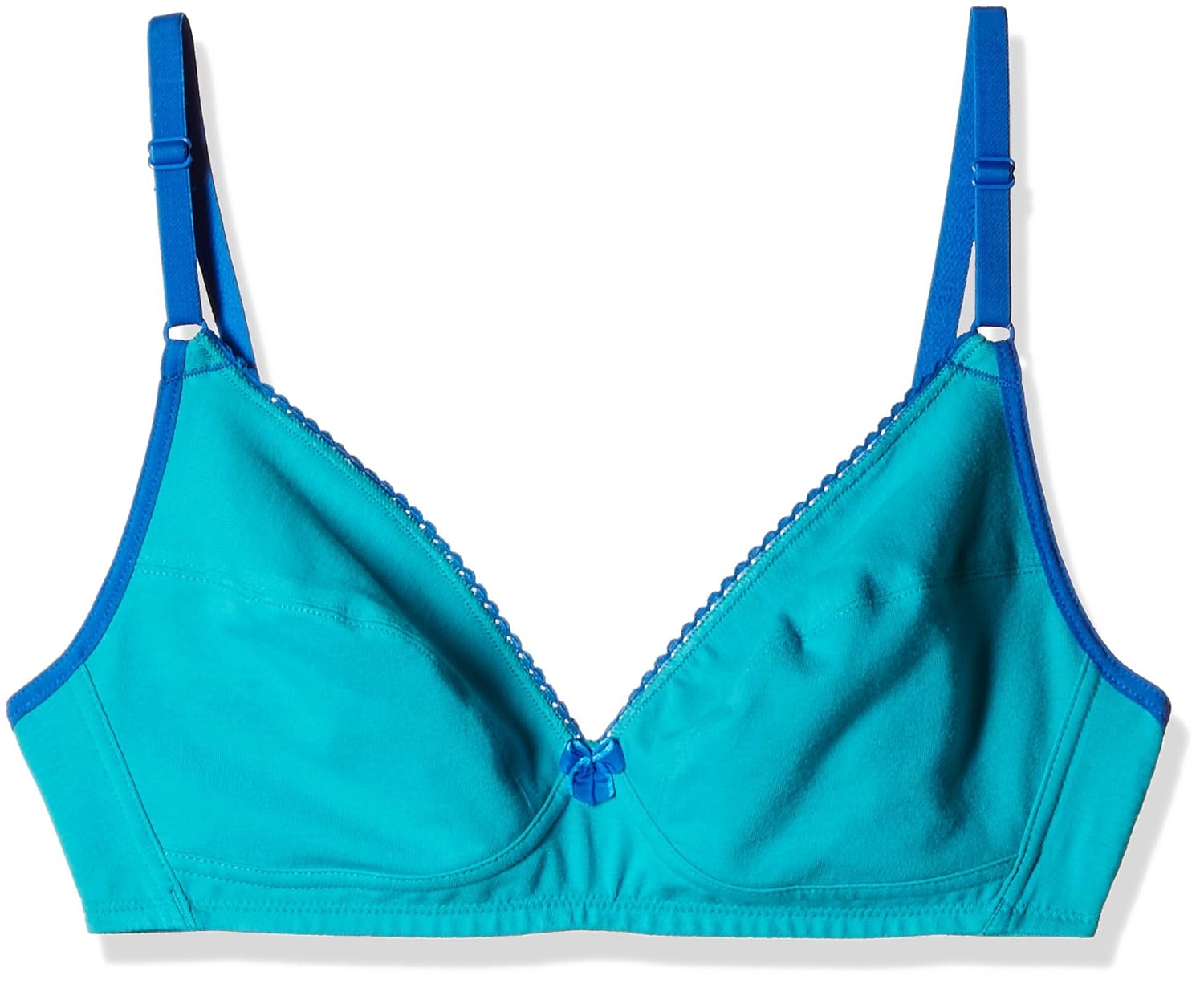 Buy Jockey Women's Cotton Fashion Fit Bra (3101_Paradise Teal and