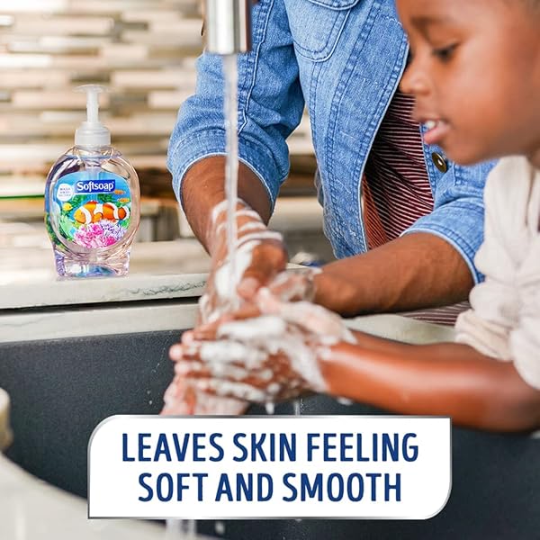 SOFTSOAP LIQUID HAND SOAP, AQUARIUM SERIES – 7.5 FL OZ (PACK OF 6)