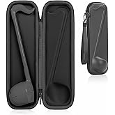 Carrying Hard Case Compatible for Otamatone Japanese Musical Instrument, Portable Synthesizer Designed for Otamatone Music Storage Bag with Hand Strap, (Black,Case Only&hellip;)