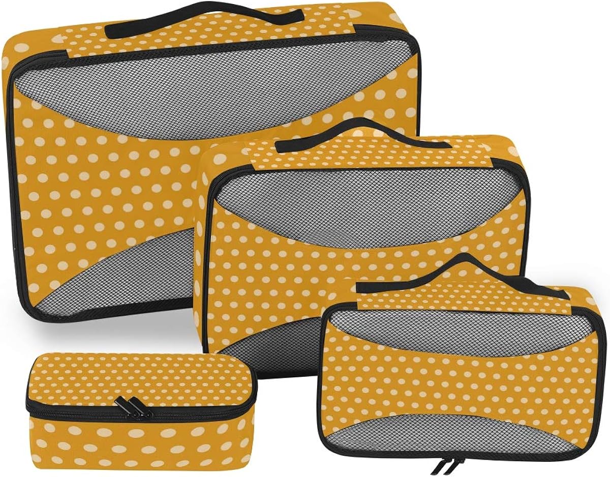 polka dot packing cubes