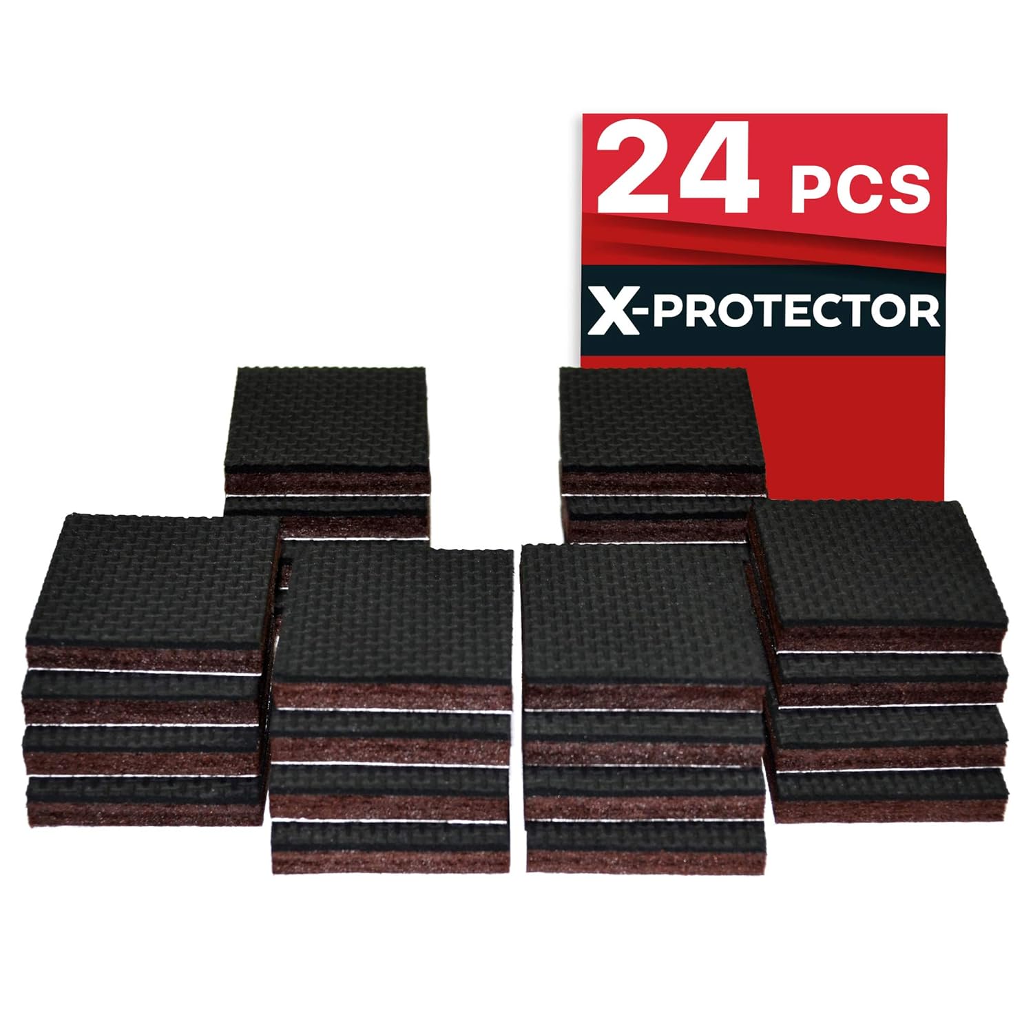 Non Slip Furniture Pads X-PROTECTOR – Premium 24 pcs 1 1/2” Pad! Best ...