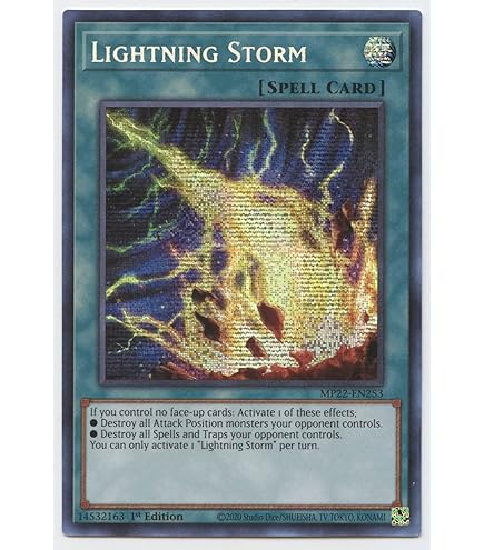Amazon.com: Lightning Storm (UR) - RA01-EN061 - Ultra Rare