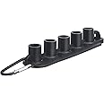 Tool Daily Pressure Washer Nozzle Holder, Holds 5 Nozzle Tips, Black