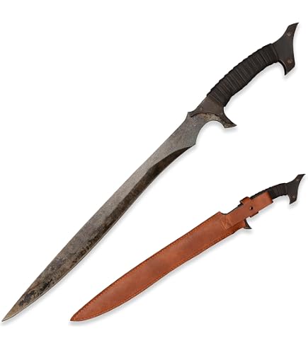 SV 0180 Handmade Spartak Sword and Machete Sharp, Full Tang