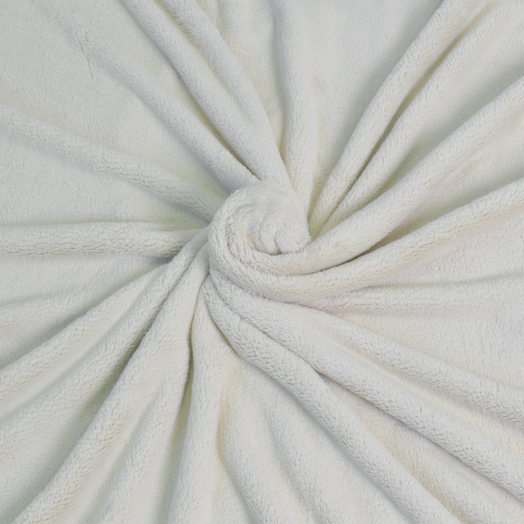 Napa Super Soft Velvet Plush Throw Blanket 50”x 70”, Reversible Fuzzy Solid Blanket, All Season Bed Throw TV Blanket Light Camel