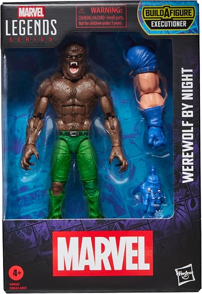 Marvel Legends Werewolf By Night Action Figure Dark Blue-grey 15 cm