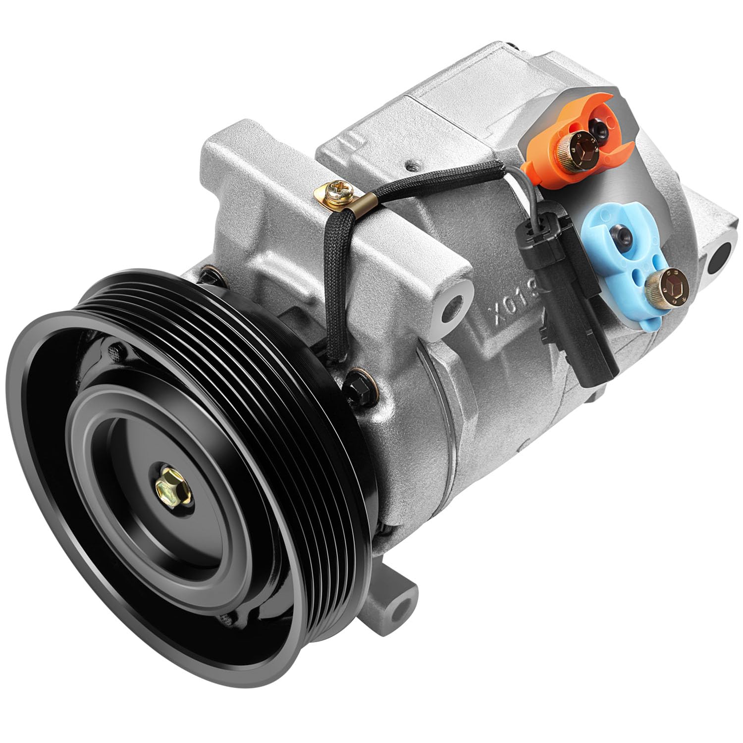 Photo 1 of 30003C AC Compressor Fit for Chrysler 300 for Dodge Charger Magnum 3.5L 2005 2006 Air Compressor with Clutch 10347111 4596491AC