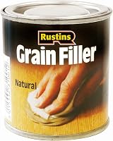 RUSTINS Grain Filler 230g Natural Wood Furniture Restoration Smooth Finish view 1