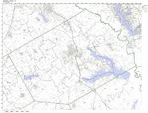 Amazon.com: Navarro County, Texas TX ZIP Code Map Not Laminated: Home
