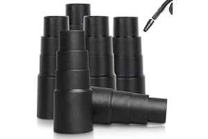 6 PCS Universal Vacuum Adapter, Vacuum Clearner Adapter for Power Tools, Sander Dust Extraction Hose Adaptor for Random Orbit