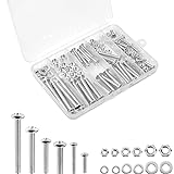 Bolts, Nuts, and Washer Assortment Kit - 240 pcs