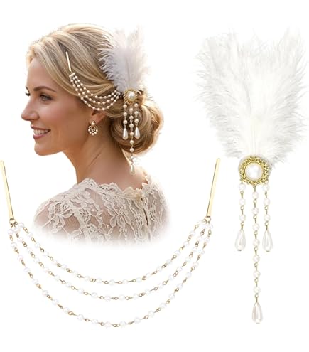 Amazon.com: Suncalla 2 Pcs Women Victorian Hair Accessories 
