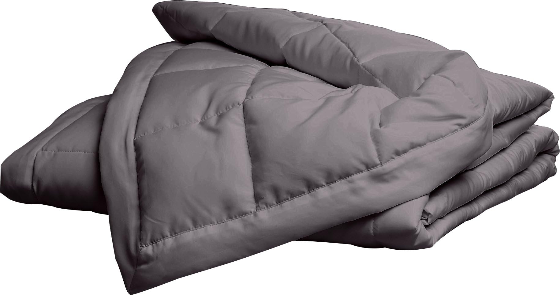 Hollander Waverly Peachy Down Alternative Blanket, Twin, Grey