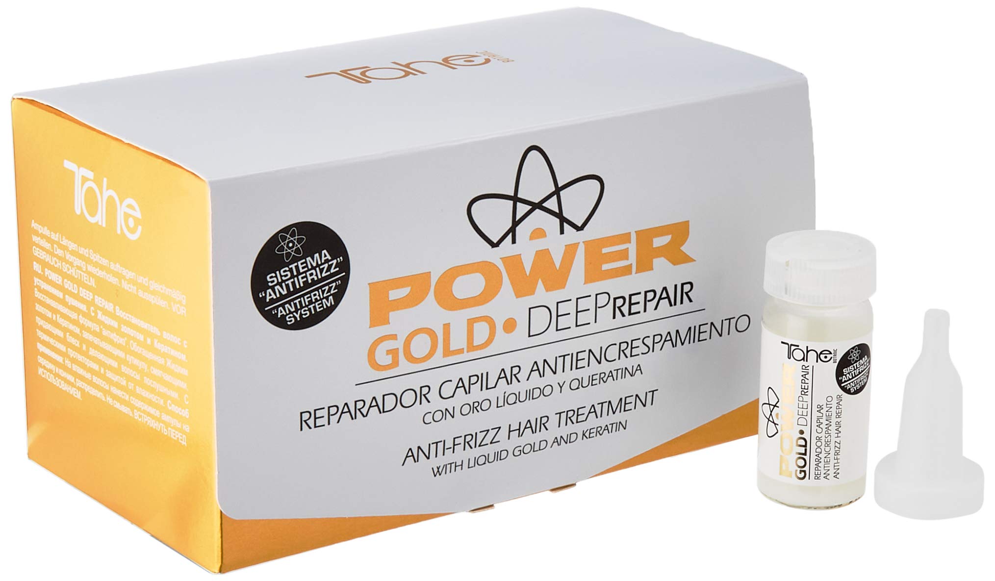 Tahe Power Gold Deep Hair Mask, 6 Pieces, 60 ml