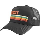 Roxy Retro Personalized First Name Vintage Stripes Trucker Hat with Adjustable Mesh Back