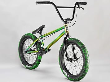madmain green fuel 20 inch bmx bike