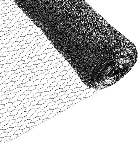 Fencer Wire 20 Gauge Black Vinyl Coated 