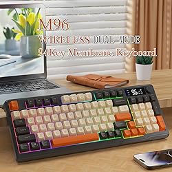 ZIYOU LANG Wireless Gaming Keyboard with Display