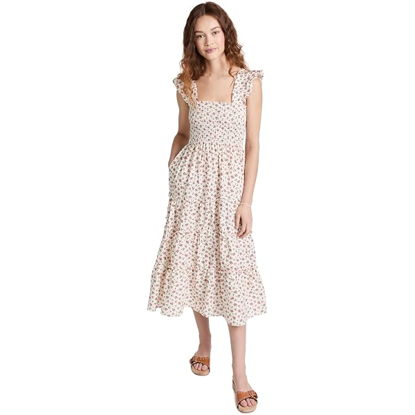 knee length dresses for ladies Z Supply Analise Midi Dress main image 1