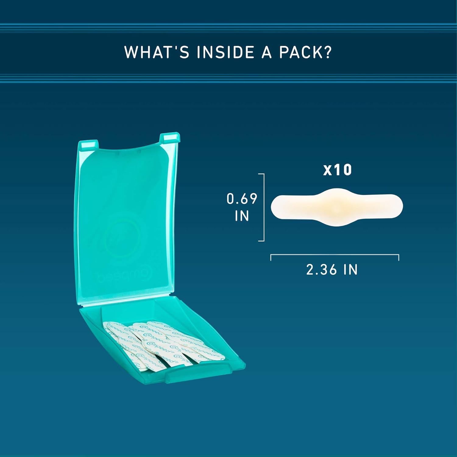 Compeed Advanced Corn Care Cushions 10 Count Corn Toe Pads (2 Packs): Health & Personal Care