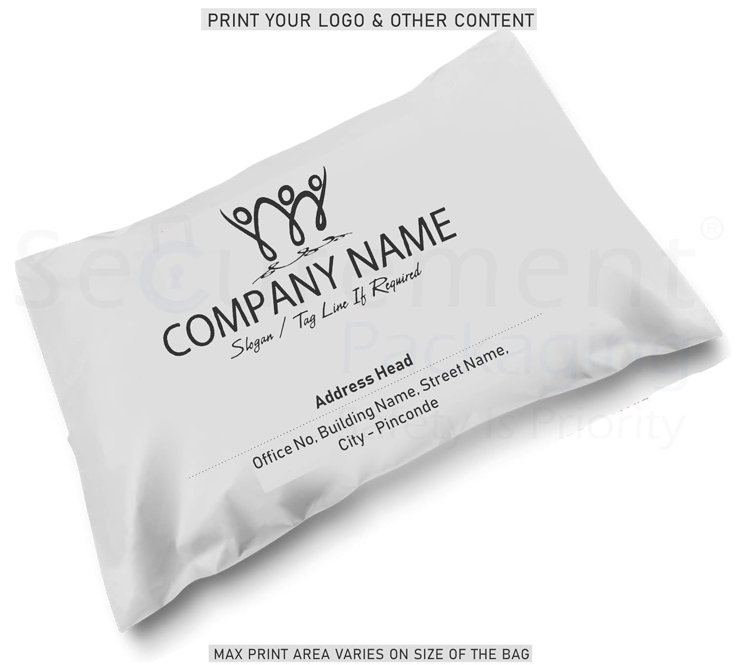 custom printed courier bags