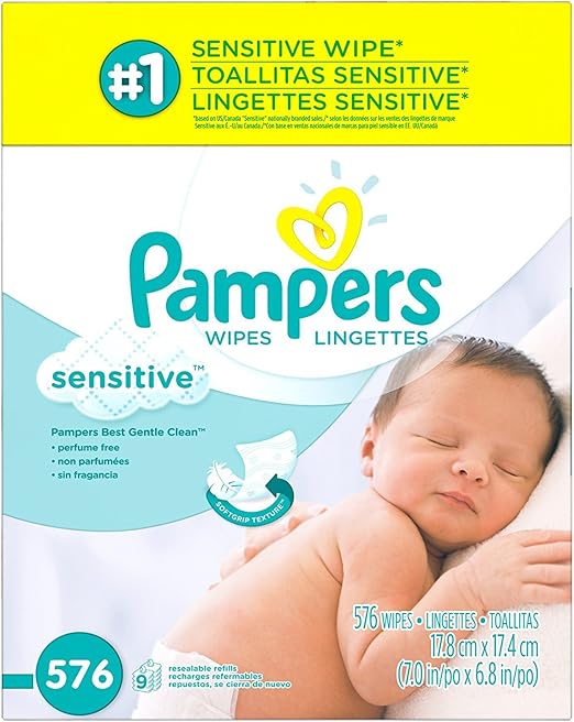 pampers wipes 576 count