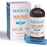 Alkalol - A Natural Soothing Nasal Wash, menthol, 2 Piece Set 1 Count
