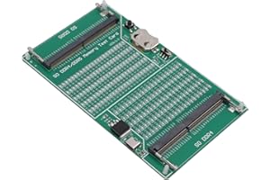 Aramox DDR4 DDR5 Memory Tester Card, 2-in-1 RAM Diagnostic Analyzer with LED Light for Laptop Desktop Server