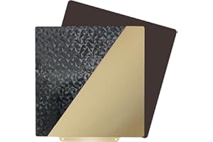 IdeaFormer-3D Printer Bed Textured PEI+ Smooth PEO 220x220mm Spring Steel Build Plate with Magnetic Sticker Base for Artillery Genius/Pro/MK2/MK2A/Anet A8/Anet A6