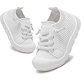 AILYLAKP Toddler Baby Girls Boys Shoes Toddler Walking Sneakers Kids Barefoot Slip on Tennis Infant Shoes Lightweight Breathable for First Babies