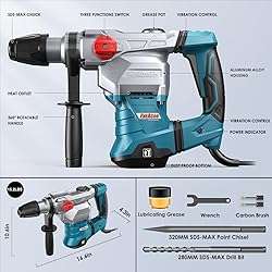 ENEACRO SDS-Max Heavy-Duty Rotary Hammer Drill 9