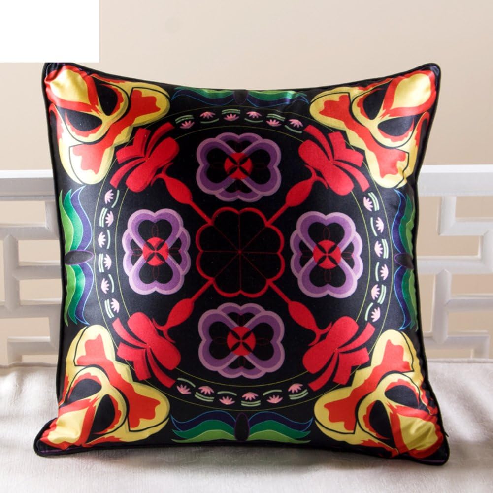 DW HCKK European-style pillows sofa back cushions Home bedroom pillow office cushion siesta climbing sleeping pillow-G 60x60cm(24x24inch) VersionB