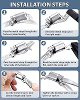 Aongray Hose Clamp 3.5m Adjustable Jubilee Clips 304 Stainless Steel 12 view 5