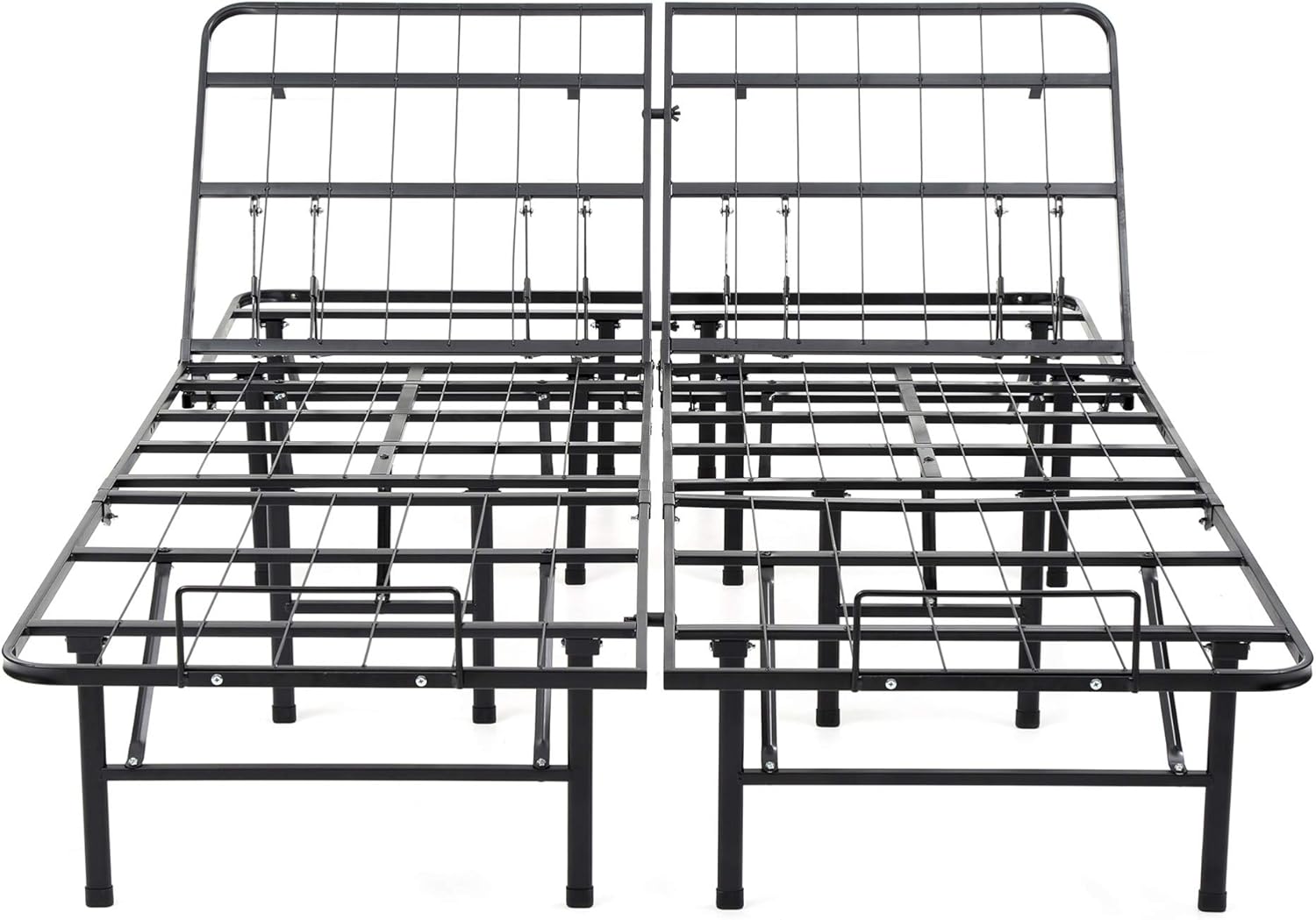 Amazon Com Classic Brands Hercules Heavy Duty Adjustable Platform 14 Inch Metal Bed Frame Mattress Foundation Or Box Spring California King Furniture Decor