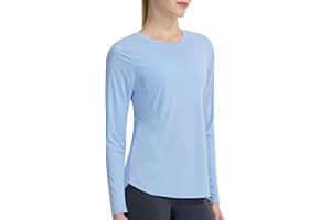 KPSUN Women's Sun Shirt UPF 50+ UV Protection Long Sleeve Workout Tops Quick Dry SPF Rash Guard for Swim Hiking