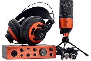 ESI U22 XT cosMik Set: All-In-One Recording Bundle with Interface, Mic, Headphones, and Software for Professional Studio Quality