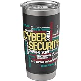 Cyber Security - Hacker IT Analyst Computer Programmer Stainless Steel Insulated Tumbler