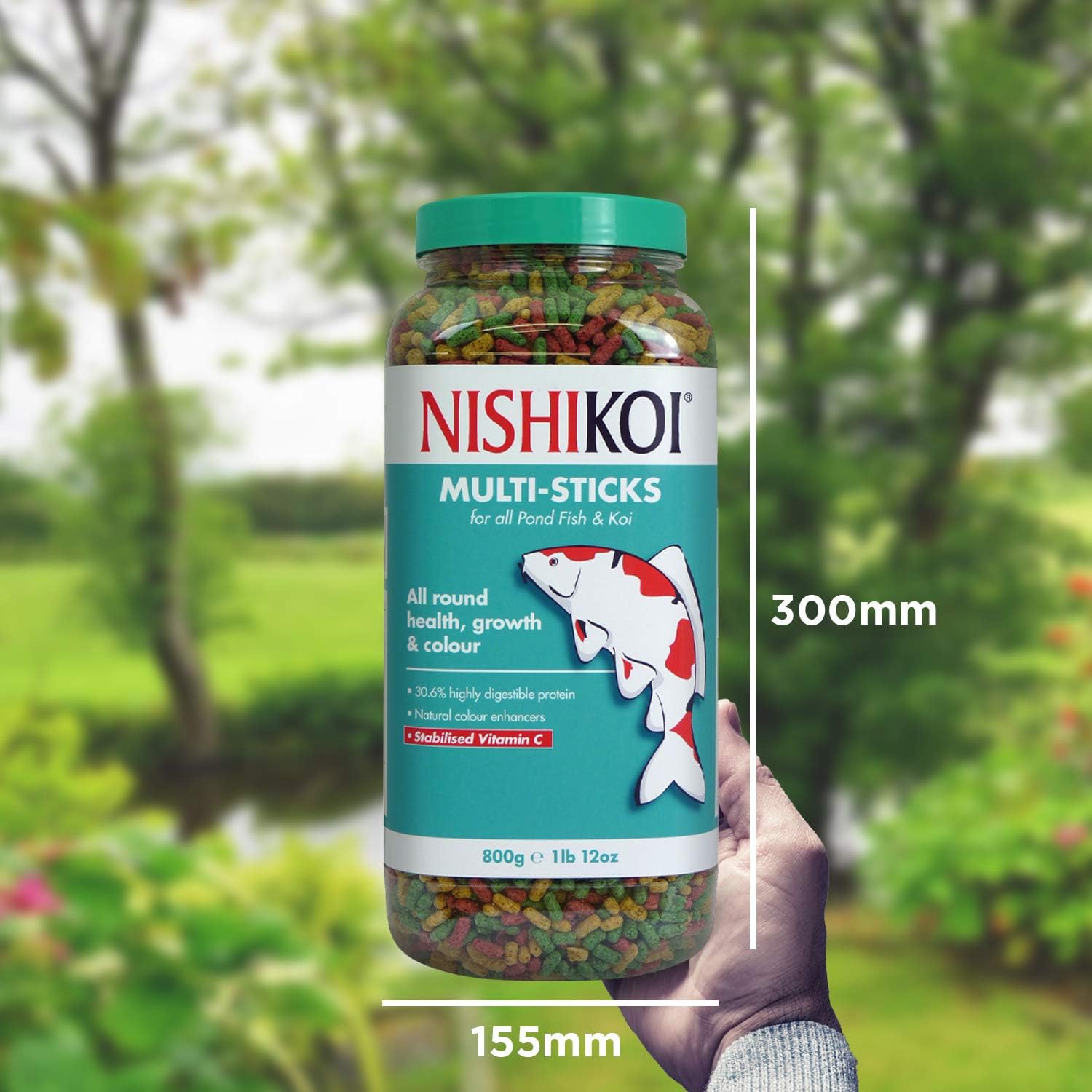 Nishikoi Multi-Sticks Complete Food for Koi and Pond Fish - 800g, May Vary, 800 g (Pack of 1) - Image 5