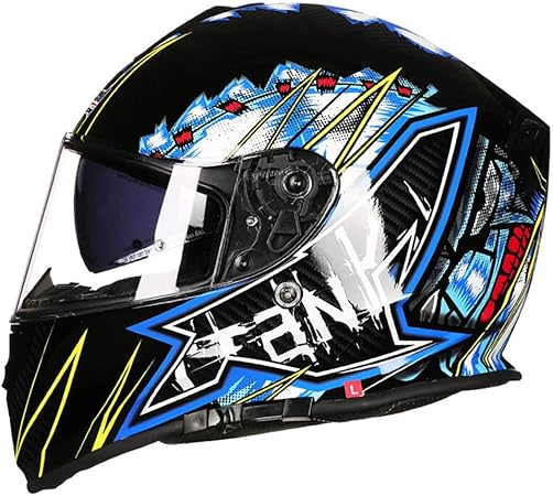 Amazon Sommy バイク ヘルメット フルフェイス ヘルメット システムヘルメット ダブルシールド ヘルメット メンズ レディース ダブルシールド 人気 ジェットヘルメット フルフェイス Helmet 大きいサイズ オートバイ ジェット Pscマーク付 E14 L頭囲 56 68cm