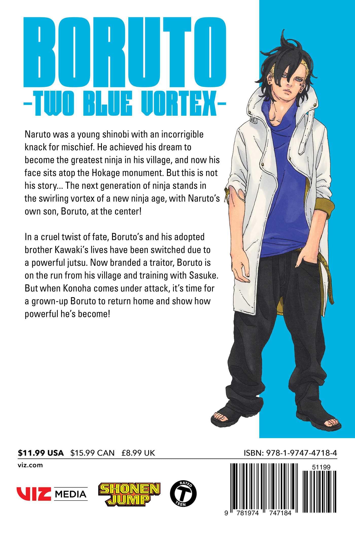 Boruto: Two Blue Vortex, Vol. 1